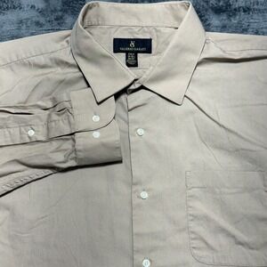 Valerio Garati Button Down Shirt Men 2XLT Tan